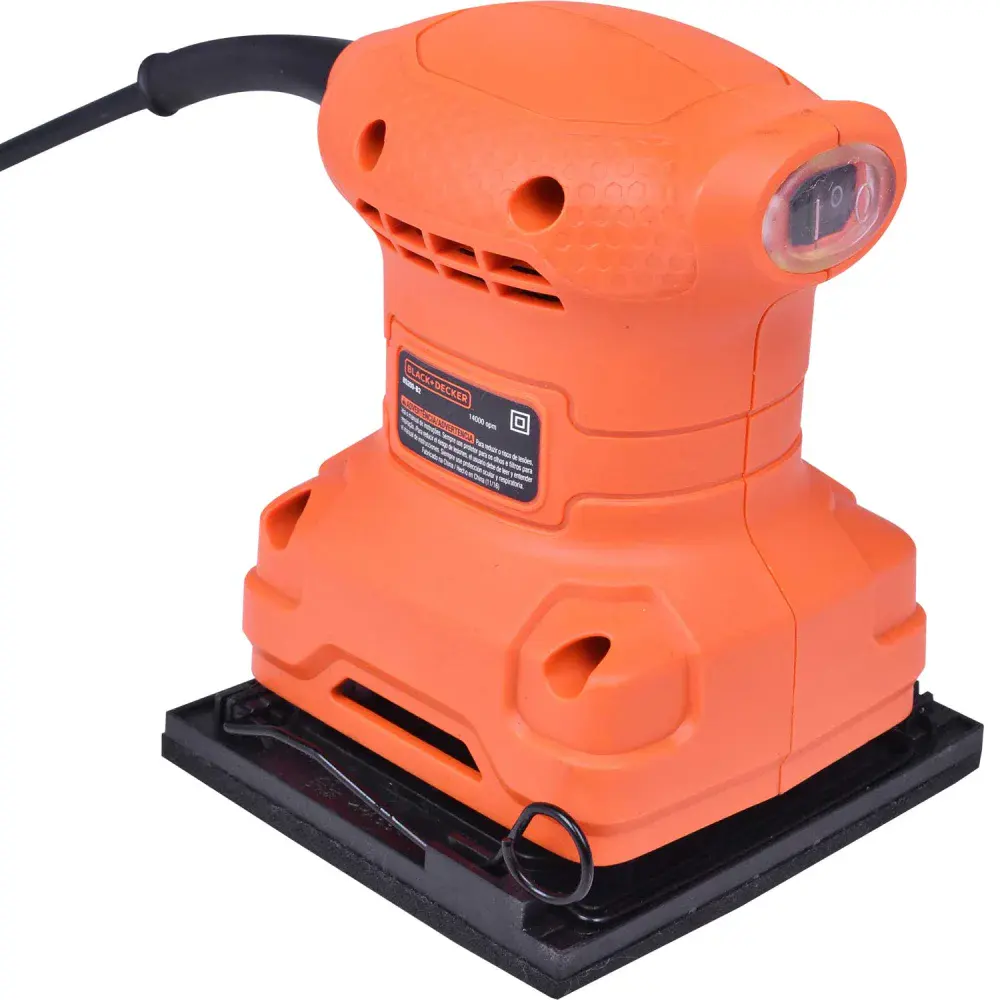 Lixadeira orbital folha de lixa 1/4” 200W 220V blackdecker Black & Decker — fotografia 2