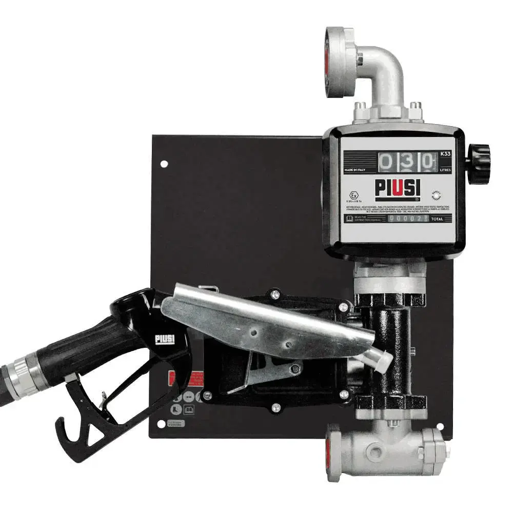 Kit abastecimento p/gasolina 230V 50L MIN c|medidor mec c|mang Bremen — fotografia de referência
