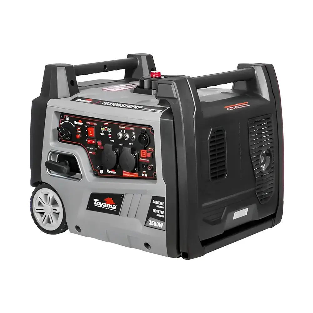 Gerador Gasolina 3.5kva 192 cc Partida Elétrica 4T Digital TG3500ISERP-XP e Controle Remoto TOYAMA 110 V — fotografia 3