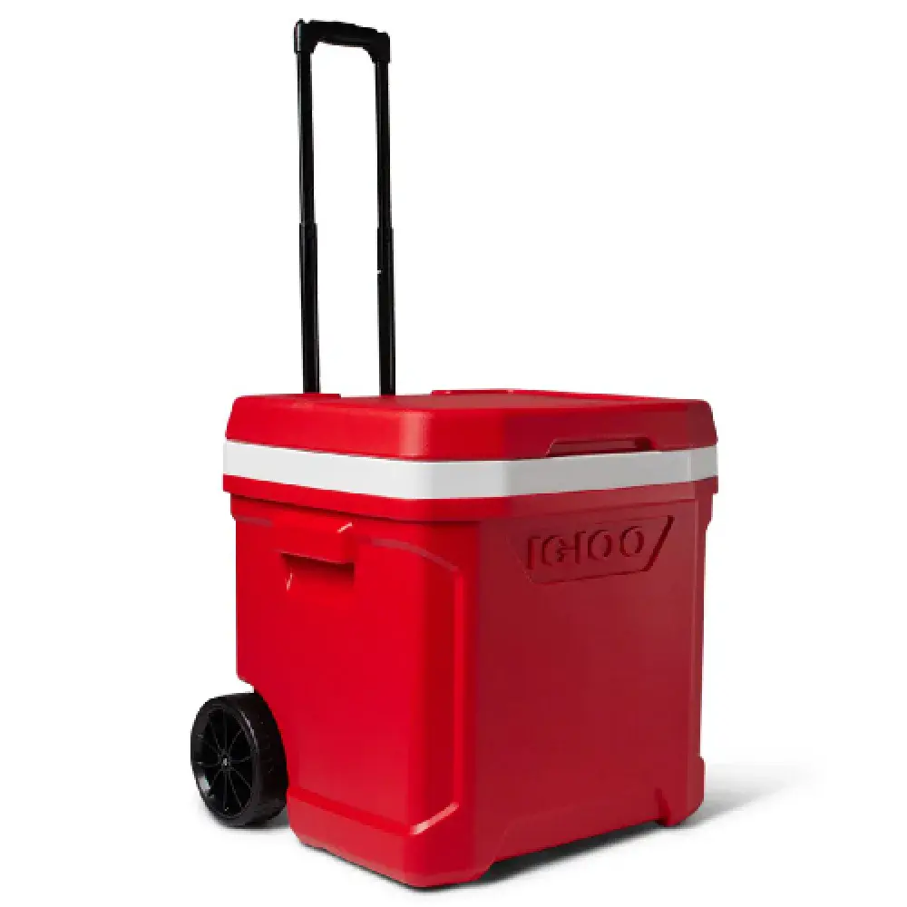 Caixa térmica profile ii 60 roller 56L vermelha Igloo