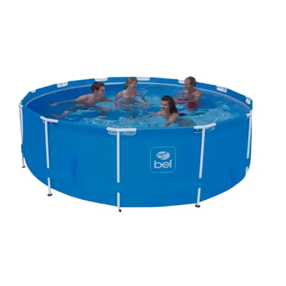 Piscina com armação 10.000 litros diâmetro 3,66 metros BEL Belfix — fotografia 3