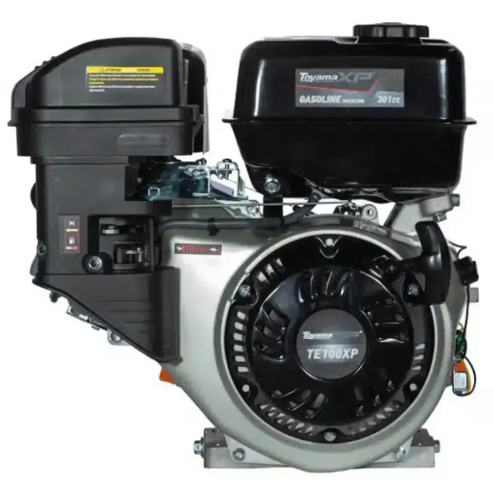 Motor gasolina 10.0HP 4 tempos com part. manual TE100-XP 004-035 Toyama — fotografia 2