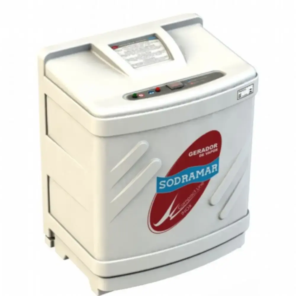Sauna a vapor inox 15KW compact line trifásica 380V Sodramar — fotografia de referência