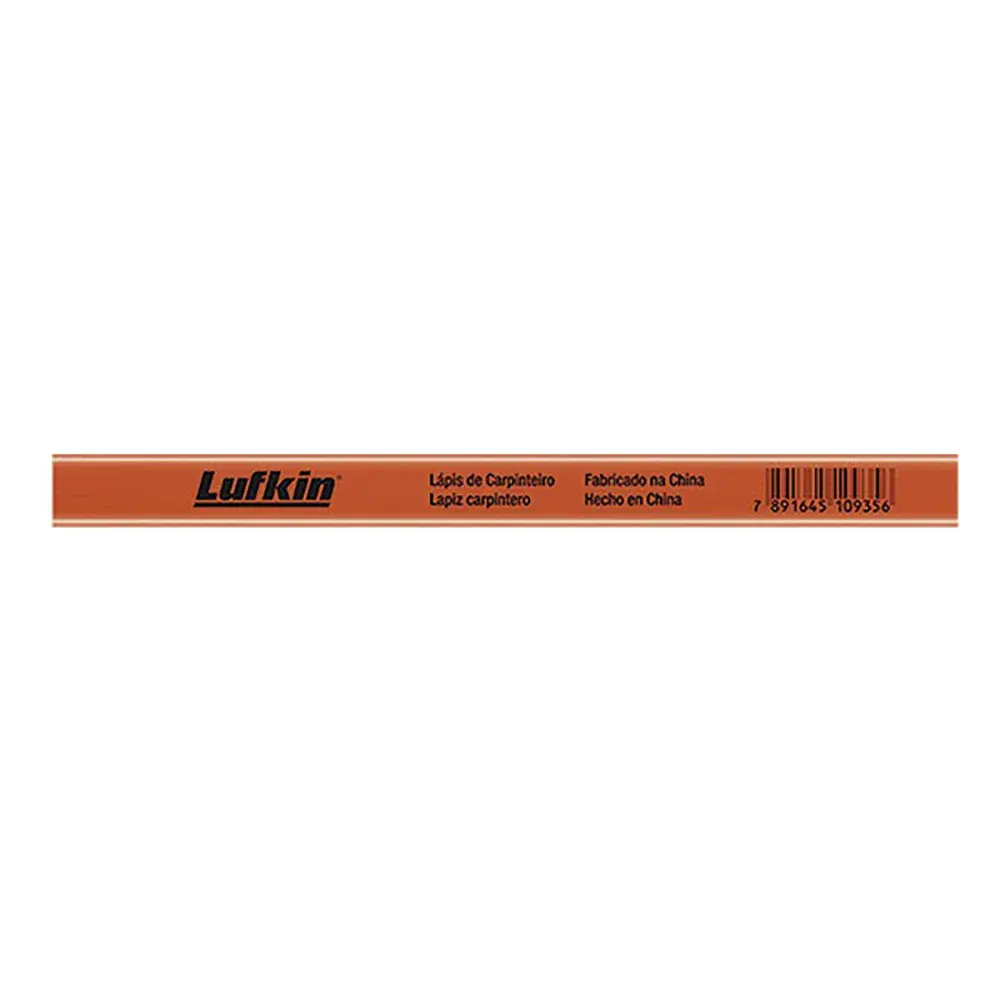 Lápis carpinteiro laranja Lufkin