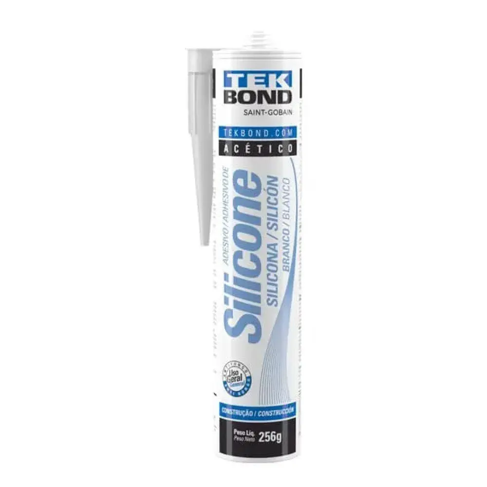 Silicone branco tubo 256G Tekbond