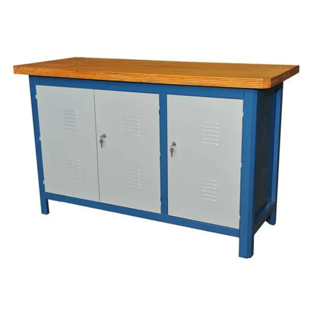 Bancada fechada soldada 150X60X92CM 150CDF Fercar
