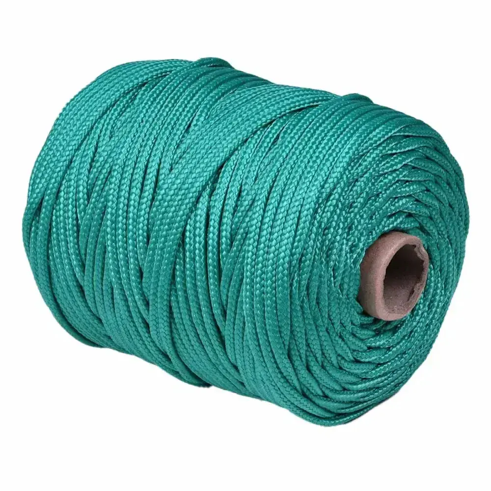 Corda pet trançada 240M/ 8MM verde Collins — fotografia 5