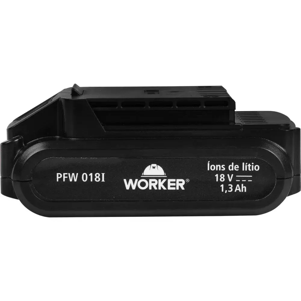Bateria í de lítio 18V 1,3 ah Worker — fotografia de referência