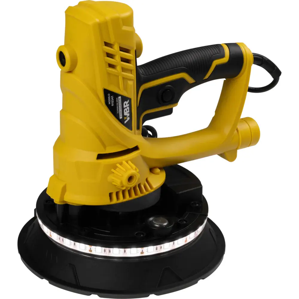 Lixadeira de parede com foco led 850W 2500RPM WBR — fotografia 3