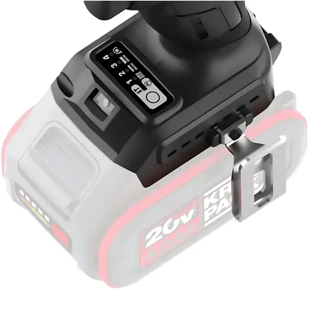 Chave de impacto brushless 1/4POL 20V 230NM sem bateria e carregador KUB61.9 Kress — fotografia 5