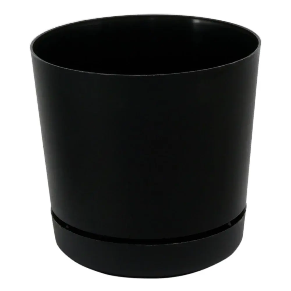 Vaso preto rio 15X14,5CM 2,5L Vasart