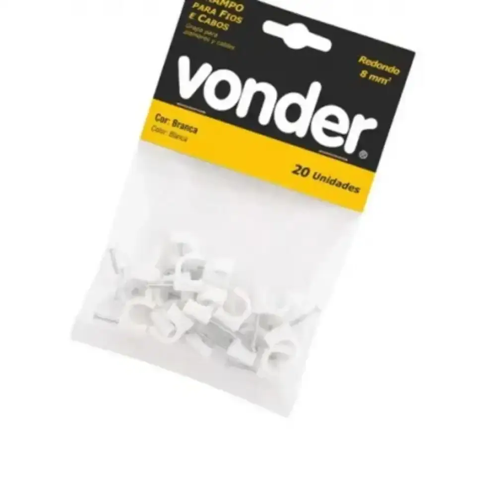 Grampo para fios, 10,0 mm², redondo, VONDER — fotografia 3