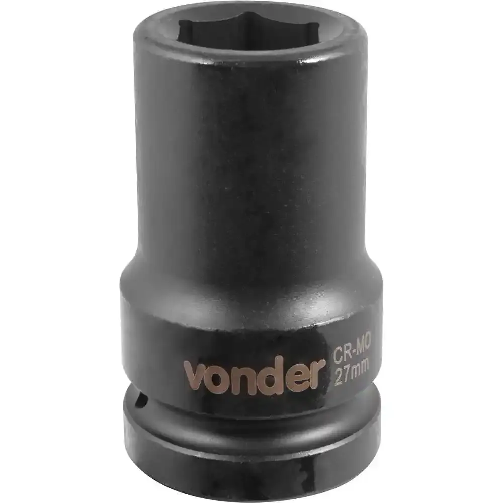 Soquete sextavado longo de impacto 27MM 1POL Vonder — fotografia 5