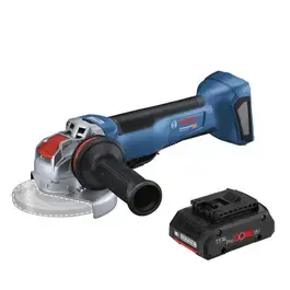 Esmerilhadeira 5 POL GWX18V-10P com bateria lítio 18V 4AH Bosch — fotografia 2