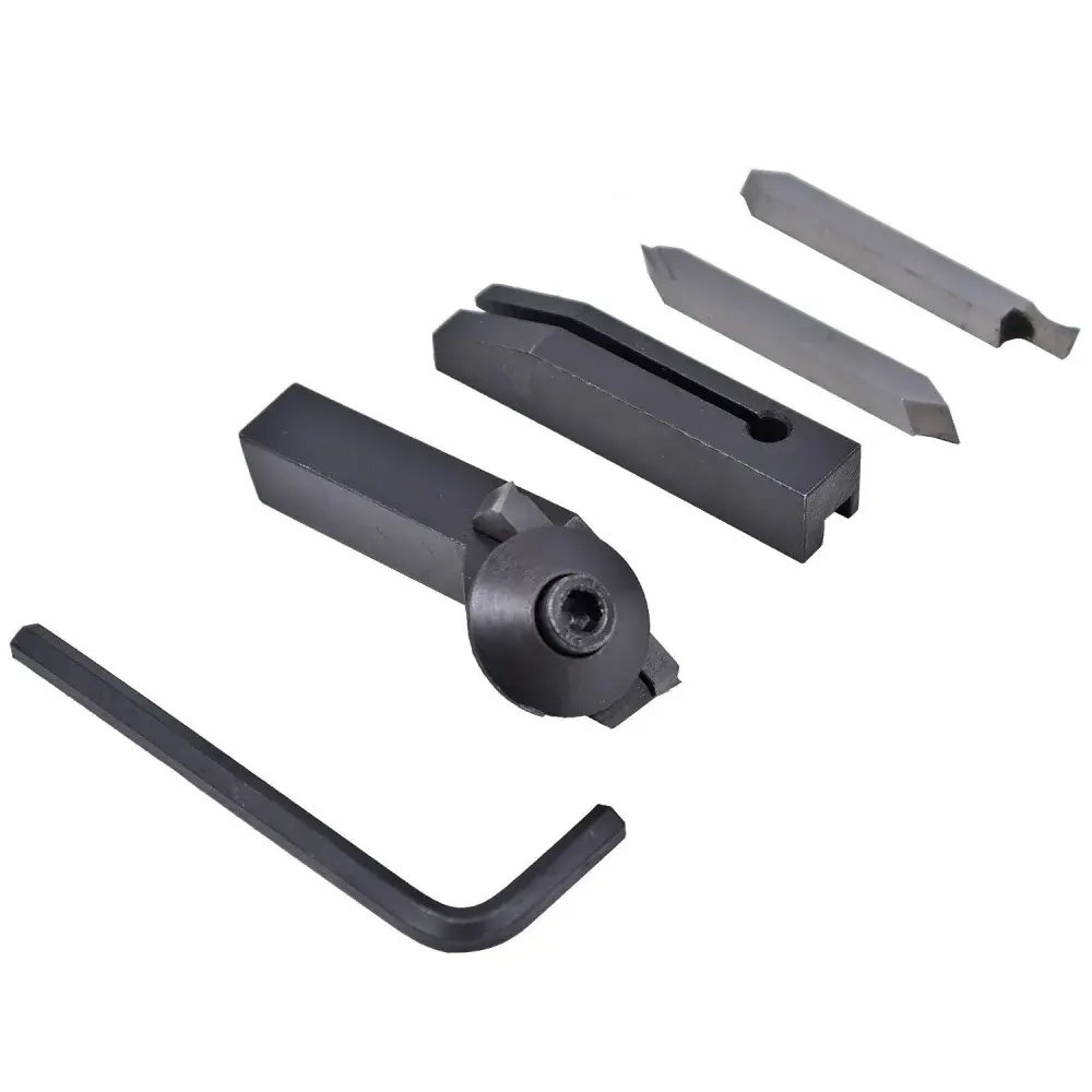 Porta bits com 2 suportes 3 bits para mini torno Manrod — fotografia 5