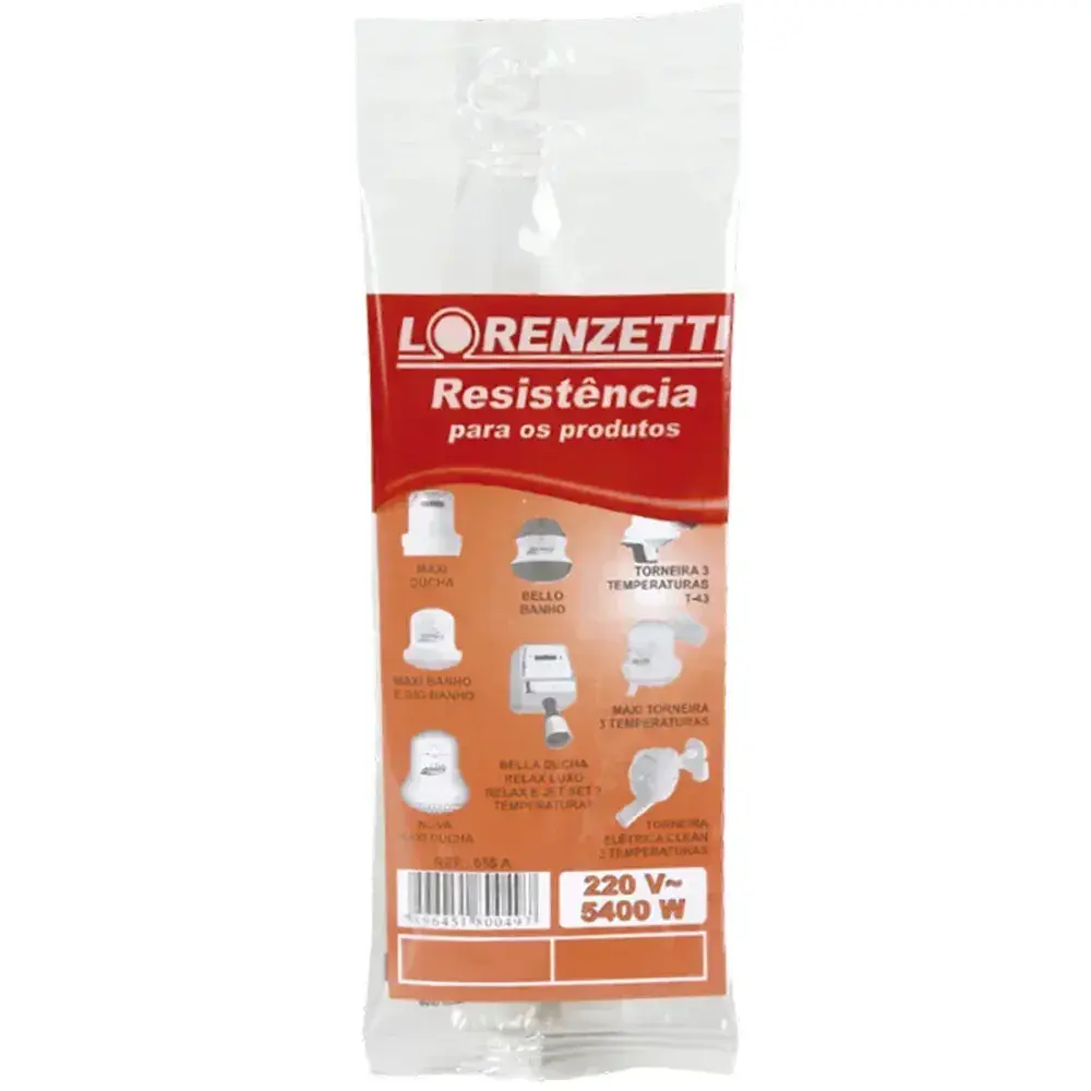 Resistência maxi ducha 127V 3200W lorenzetti duchas — fotografia 2