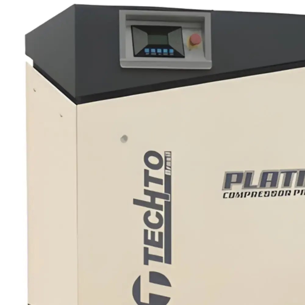Compressor de parafuso platinum TB 15 RCH 360L 380V 60HZ 12 BAR techto cross — fotografia 2