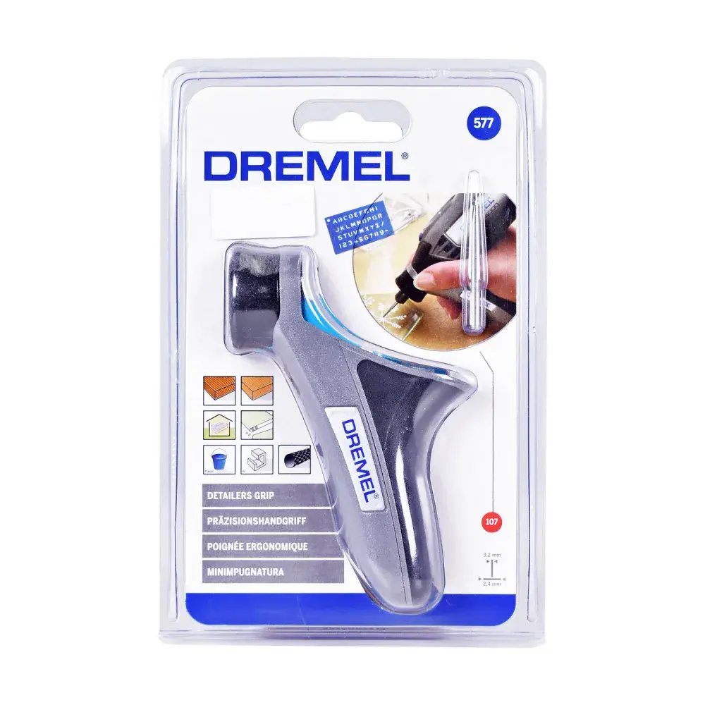 Empunhadeira para detalhes auxiliar de retífica 577 Dremel — fotografia 5