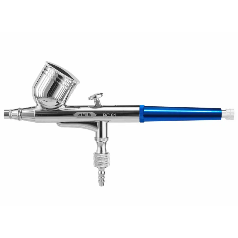 Aerógrafo tipo caneta alumínio bico 0.3MM BC6103 Steula