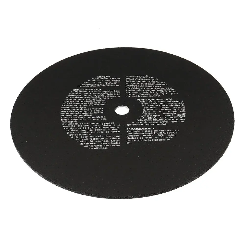 Disco de corte para aço com furo 3/4 12X304,8MM Worker — fotografia 5