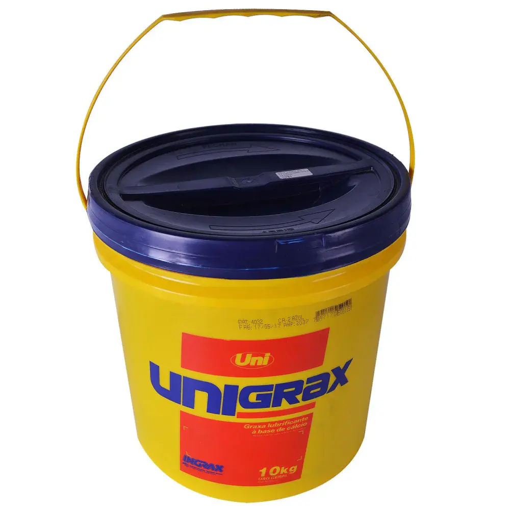 Graxa azul unigrax CA-2 10KG Ingrax — fotografia 4
