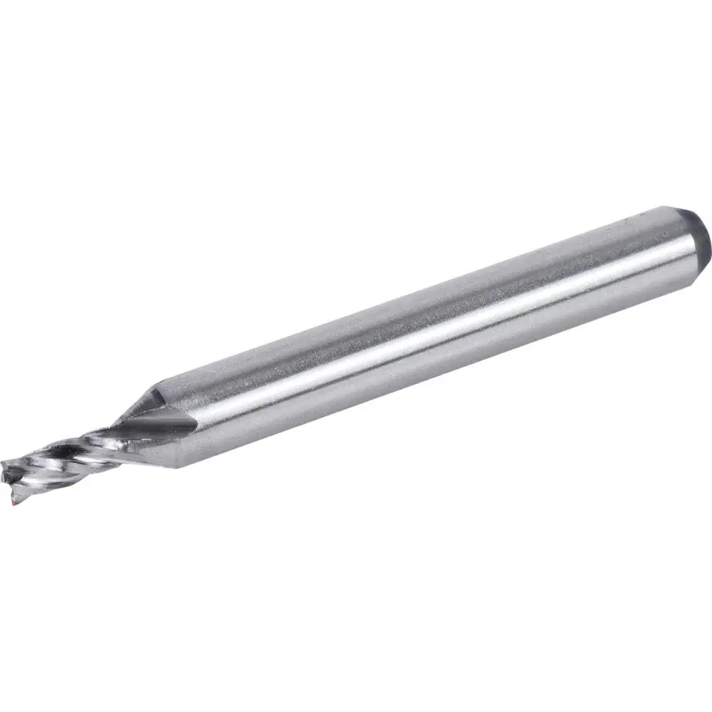 Fresa de topo reto aço rápido 3MM haste 6MM Worker — fotografia 3