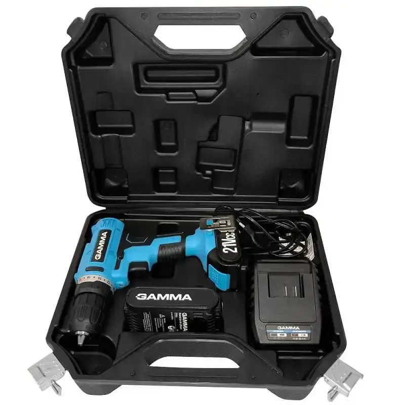 Parafusadeira e furadeira à bateria 21V 3/8 POL bivolt G12103/BR Gamma