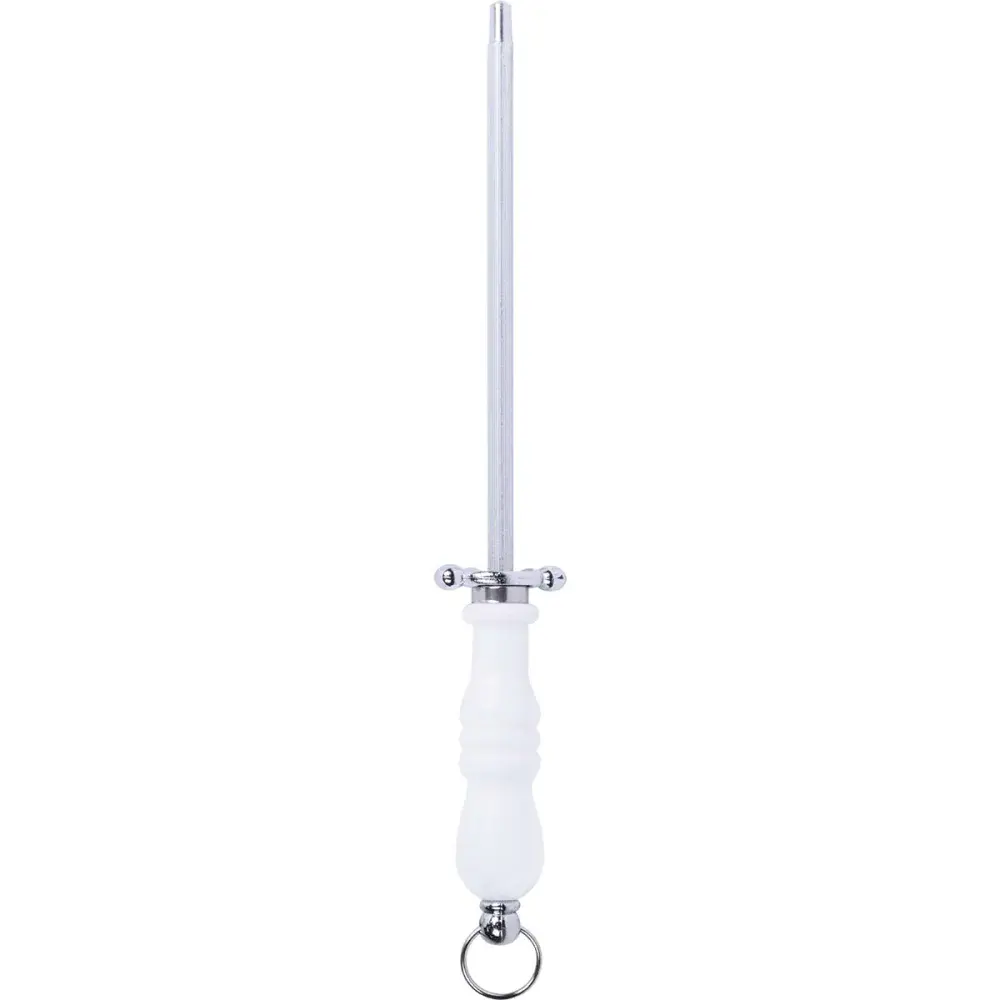 Kit faca garfo e chaira em aço inox com cabo pp 3 peç Kala — fotografia 6