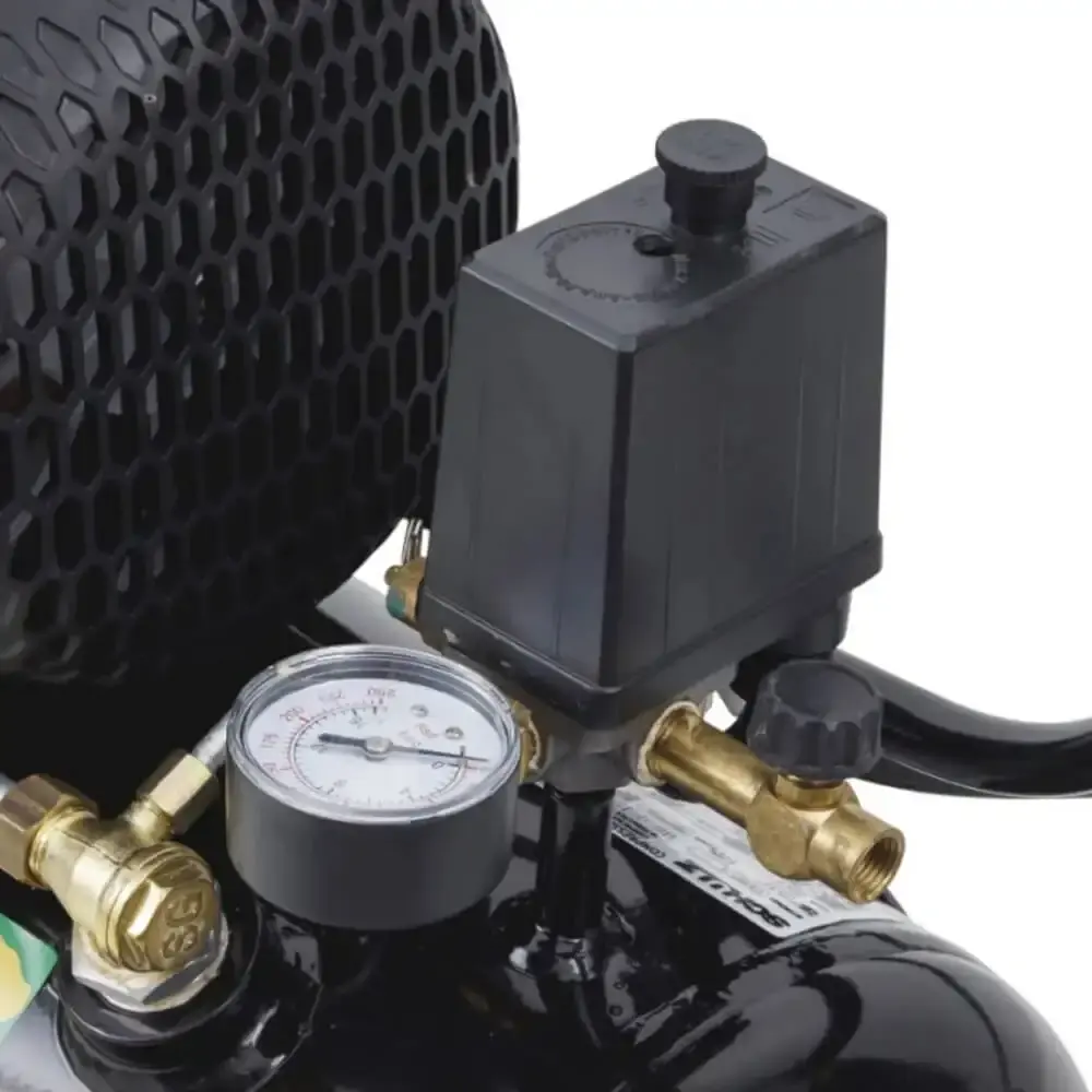 Compressor de Ar Schulz Pratiko 8,6PCM 25L 127V ou 220V CSI8,6/25 SCHULZ 110 V — fotografia 6