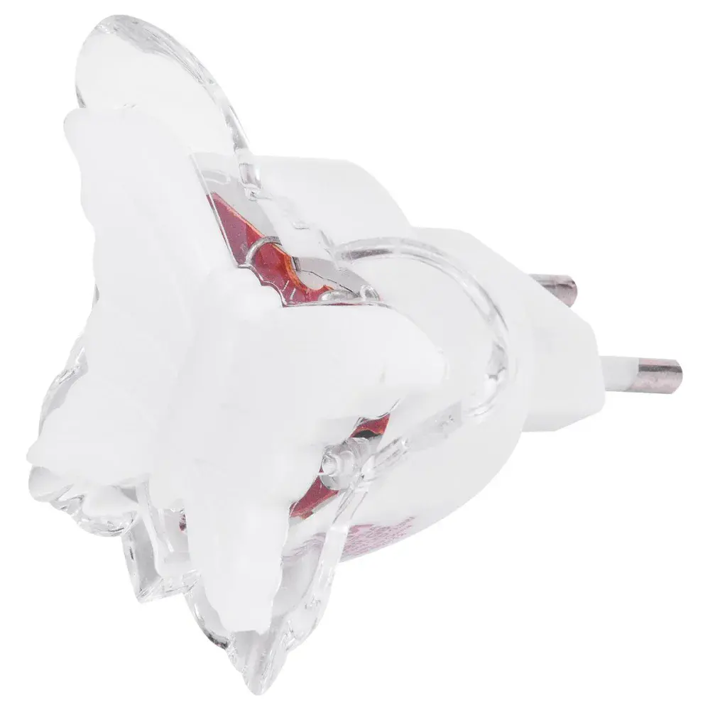 Luminária borboleta led 0,3W 220V color Bronzearte — fotografia 6