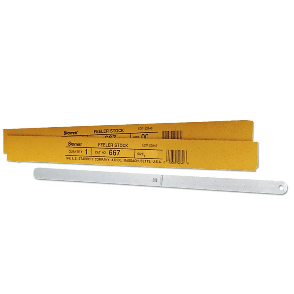 Calibre com folga lamina de 300MMX0,95MM da Starrett