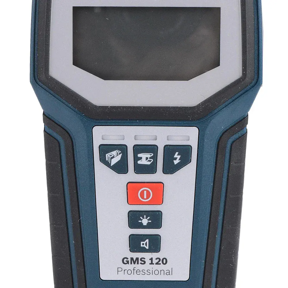 Detector de materiais de profundidade 120MM gms 120 Bosch — fotografia 4