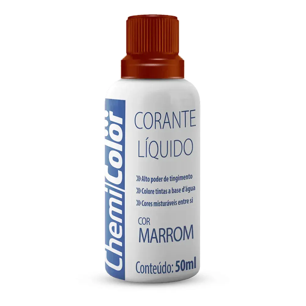 Corante liquido marrom Chemicolor — fotografia 2