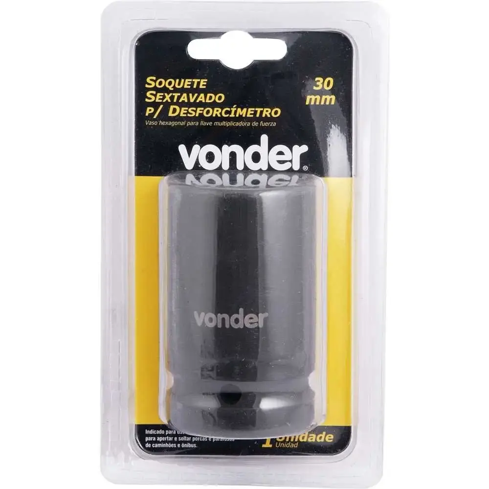 Soquete sextavado de impacto 30MM 1POL para desforcímetro Vonder — fotografia 2