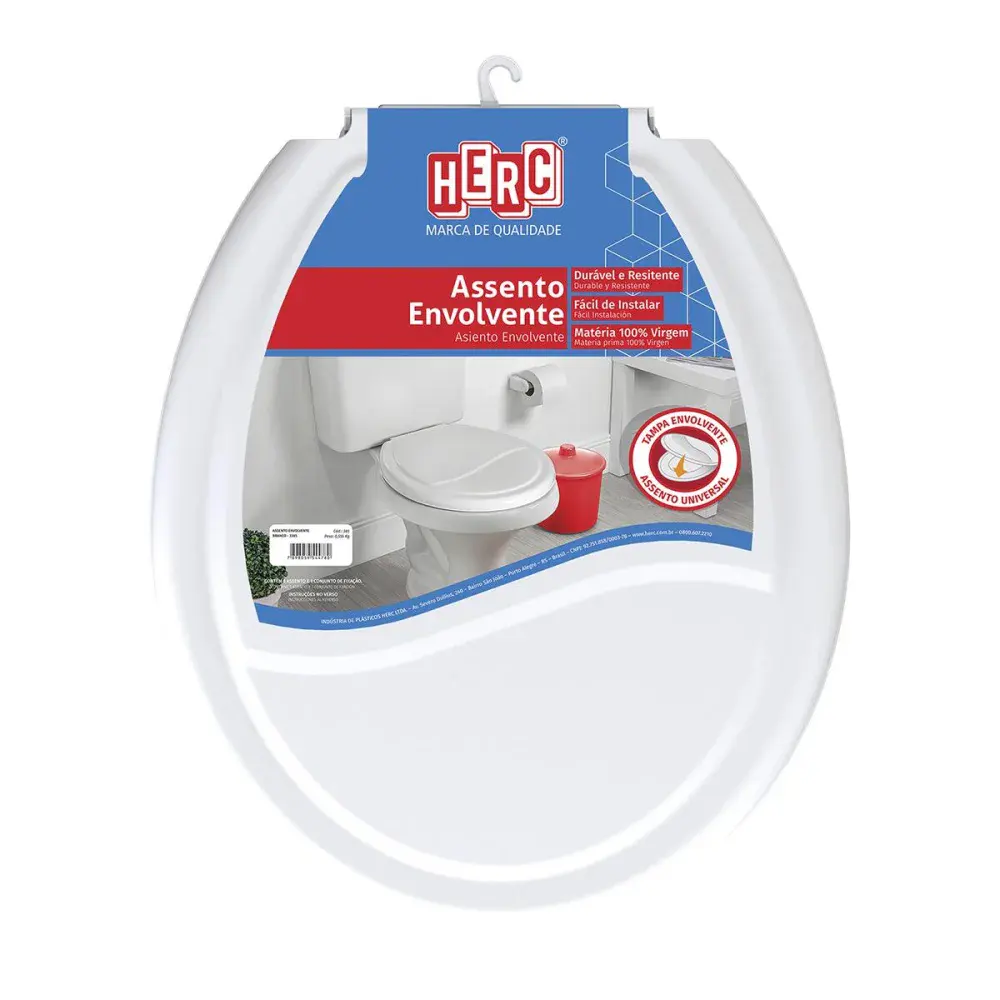 Assento sanitário envolvente branco Herc