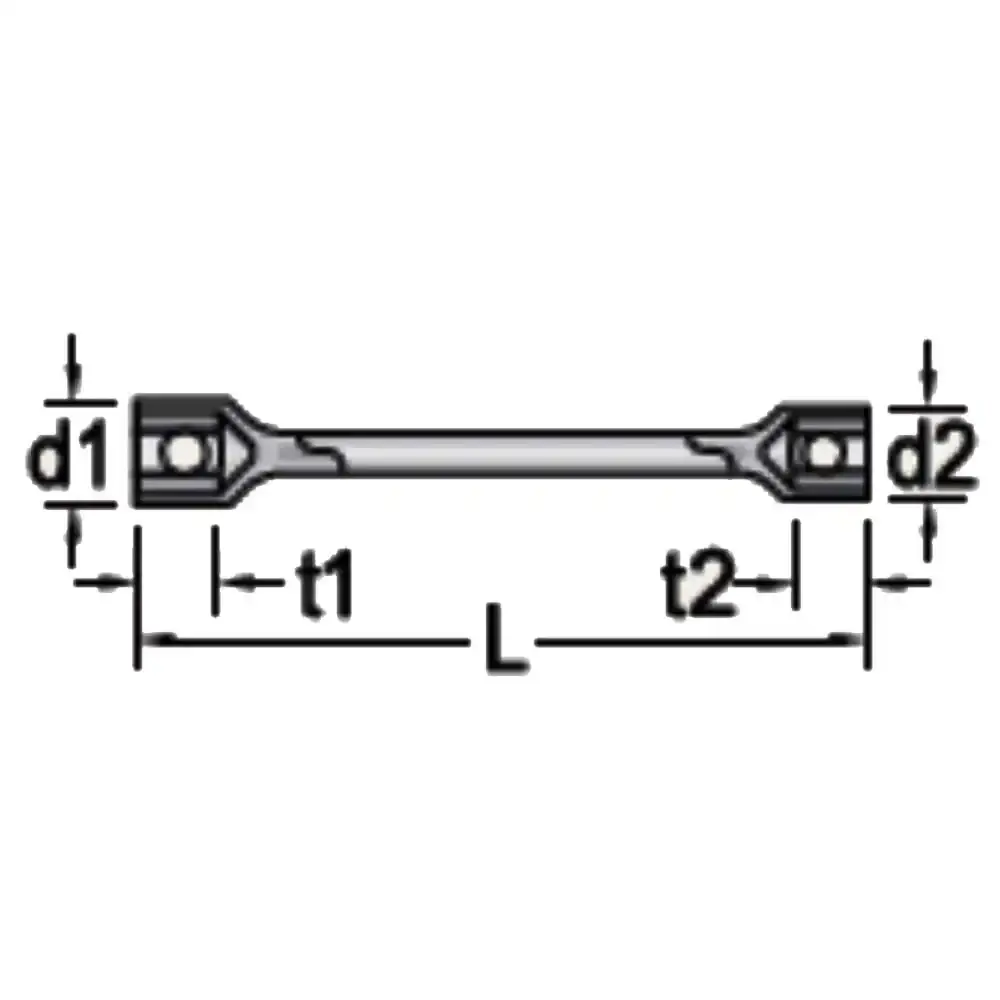 Chave de Roda 32 X 33 mm Aço Vanádio 3301489 GEDORE — fotografia 5