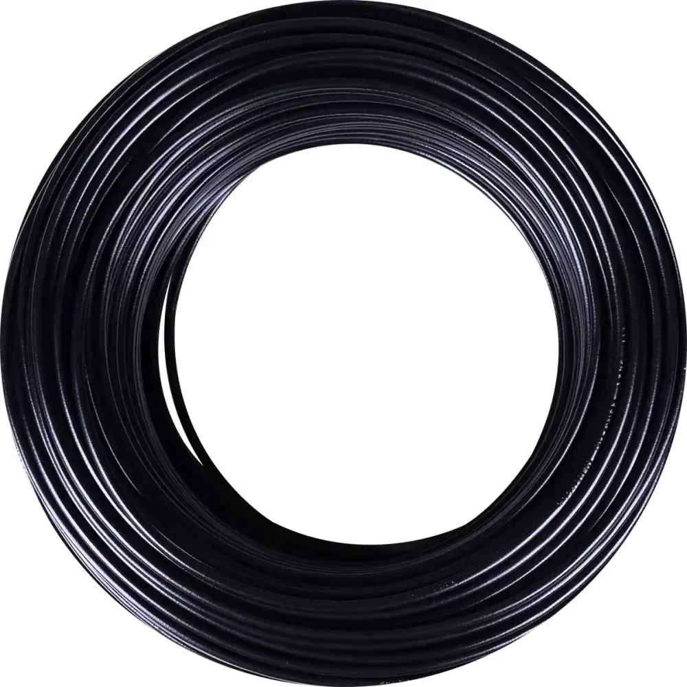 Cabo flexível 4MM 750V 100M preto Megatron — fotografia 7
