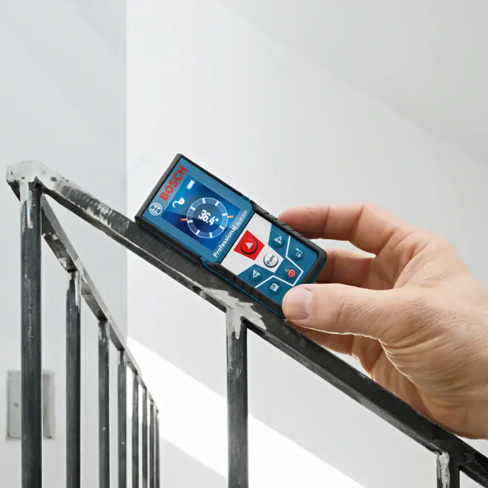 Medidor distância trena à laser GLM 500 50 metros Bosch — fotografia 5