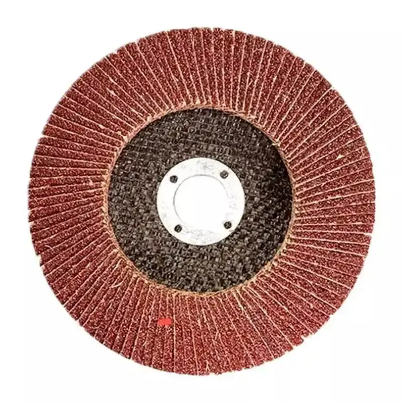 Disco de lixa flap 4.1/2 POL grana 120 kit com 10 unidades MTX — fotografia 5