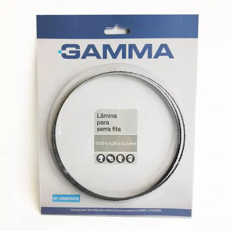 Lâmina de Serra de Fita 1.57 x 6 MM 6DPP para Serra de Fita G122 ACG122/BR-044 GAMMA — fotografia 3
