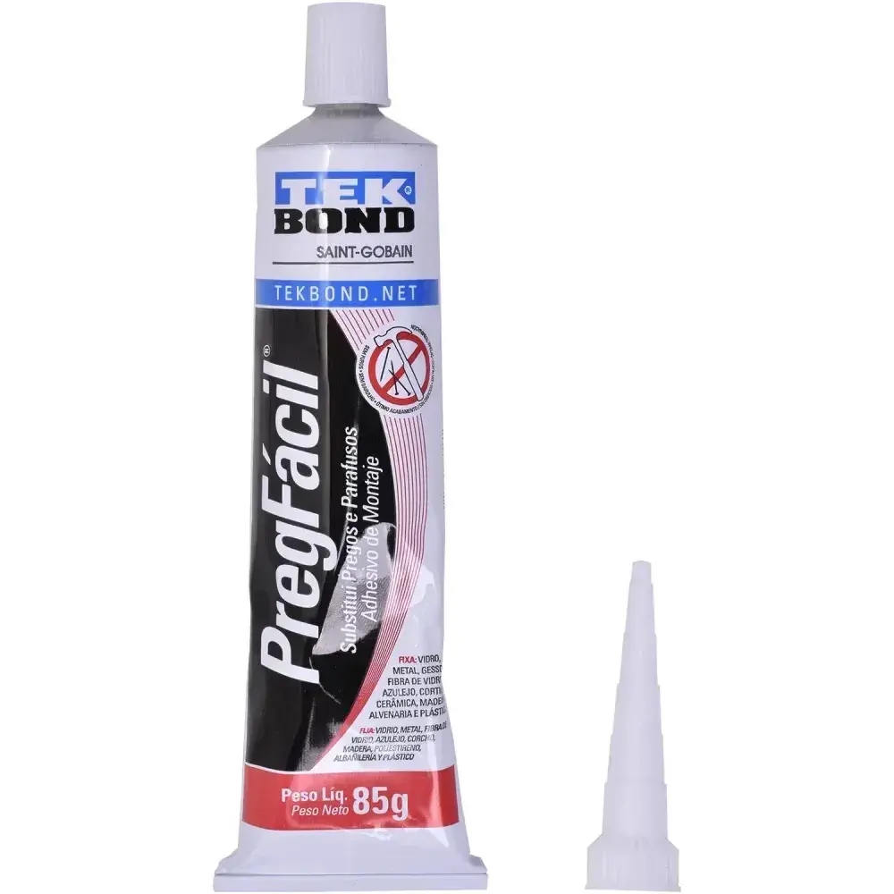 Cola multiuso 85 gramas blister preg fácil Tekbond — fotografia 6