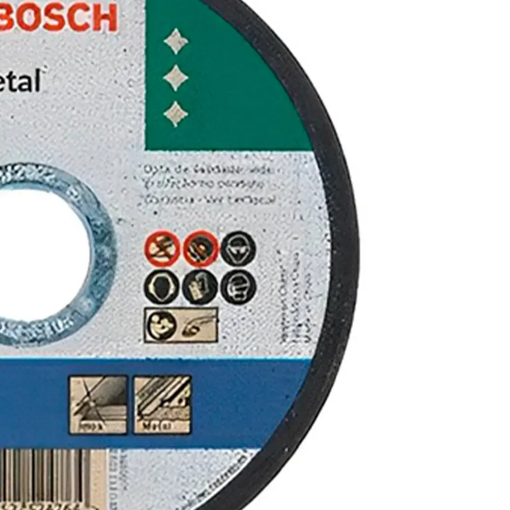 Disco de corte 115 MM x 1,0 MM standard for metal kit 50 peças Bosch — fotografia 3