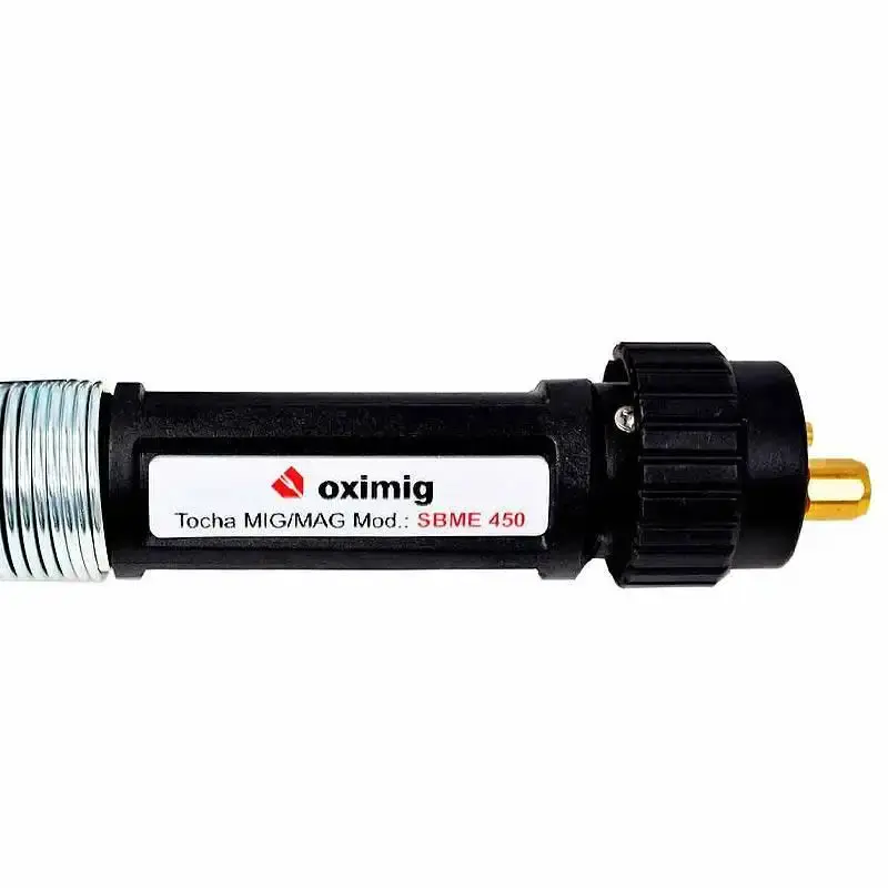 Tocha para solda mig 450 sbme 3 metros MW233 Oximig — fotografia 4