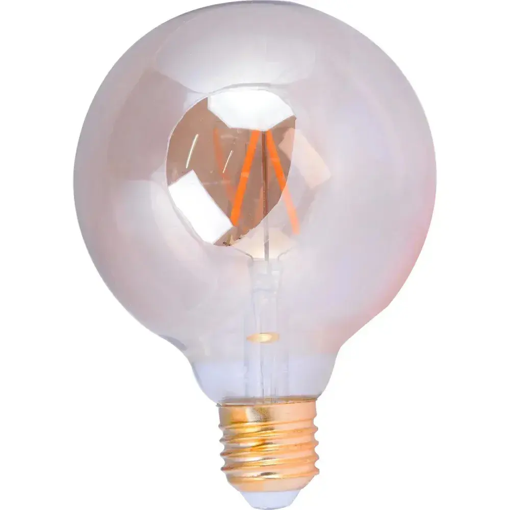 Lâmpada led filamento vintage globo G95 bivolt Liege — fotografia 6