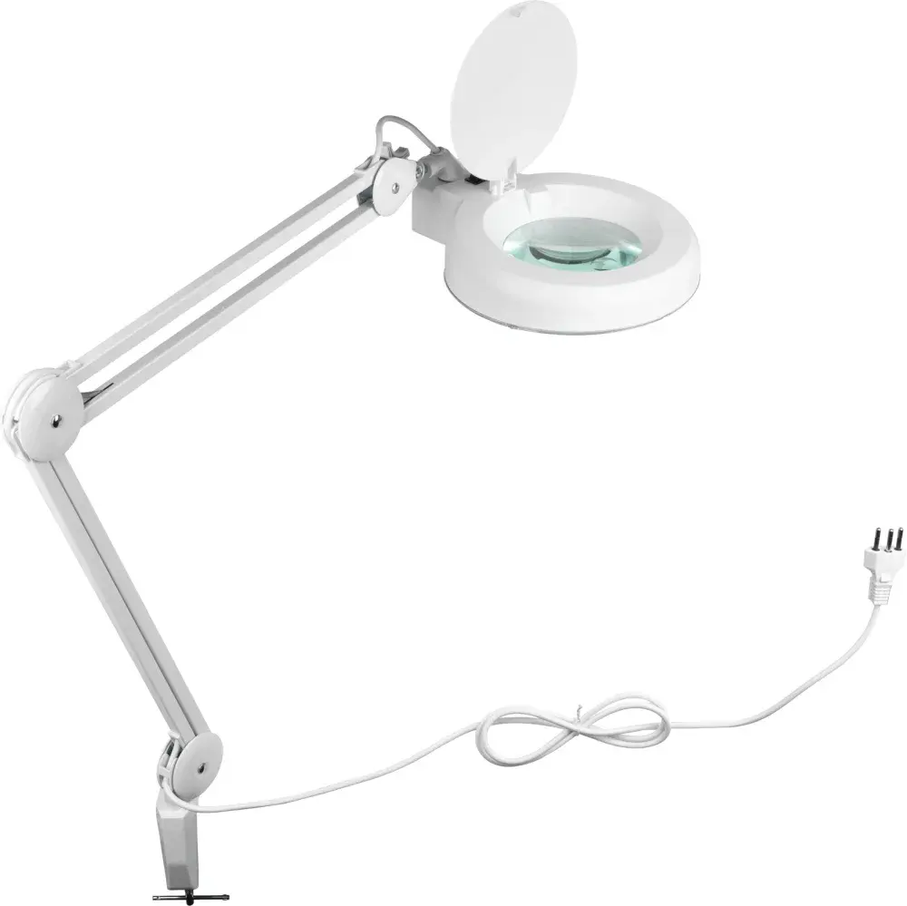 Lupa articulada com led bivolt 2,25X Bumafer