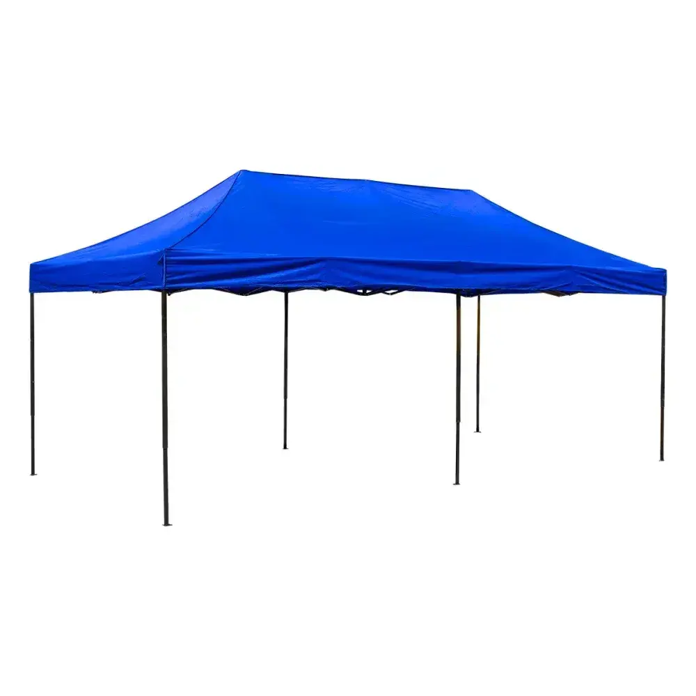 Gazebo dobrável pagoda azul 3MX6M Kala — fotografia 9