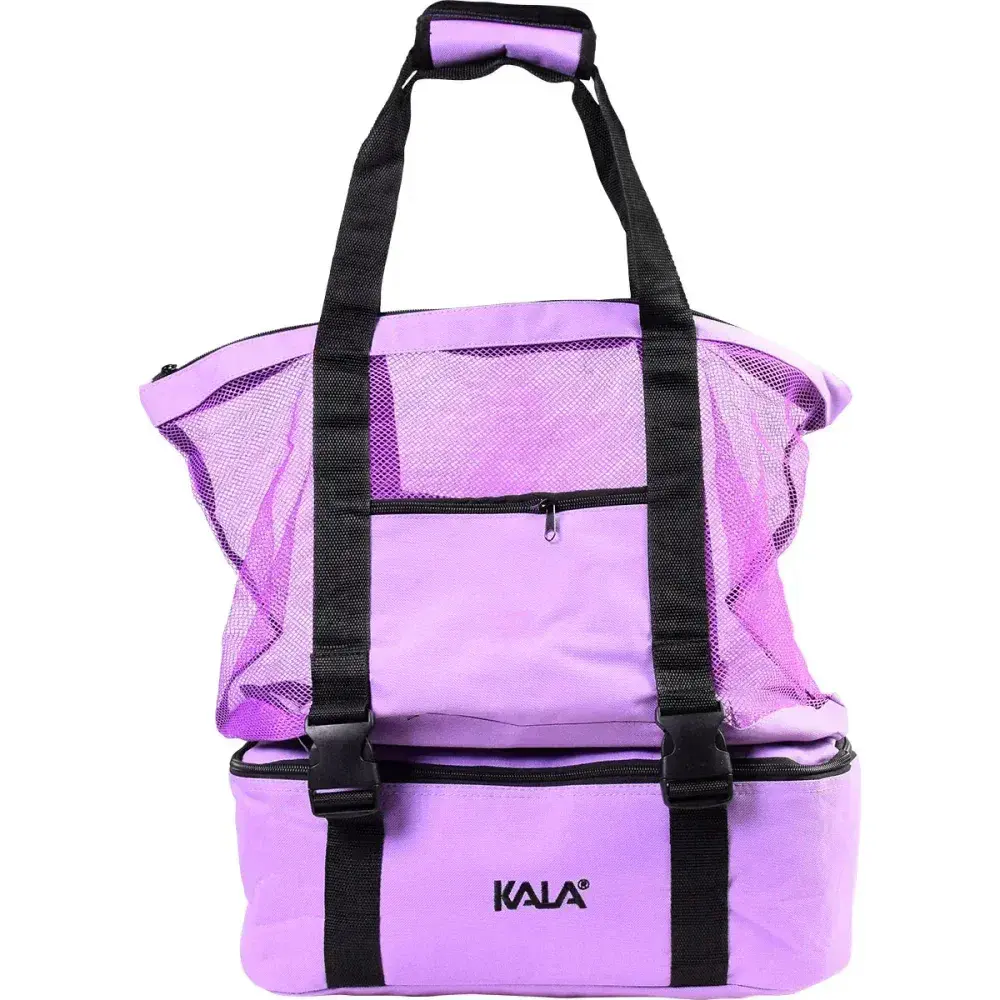 Bolsa térmica sintética 2 em 1 lilas 35L Kala — fotografia 6