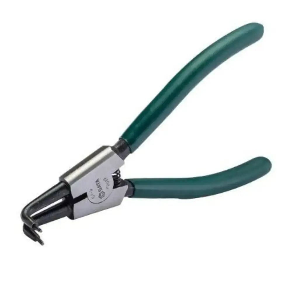 Alicate para anéis externo curvo 7 POL ST72022ST Sata — fotografia 5