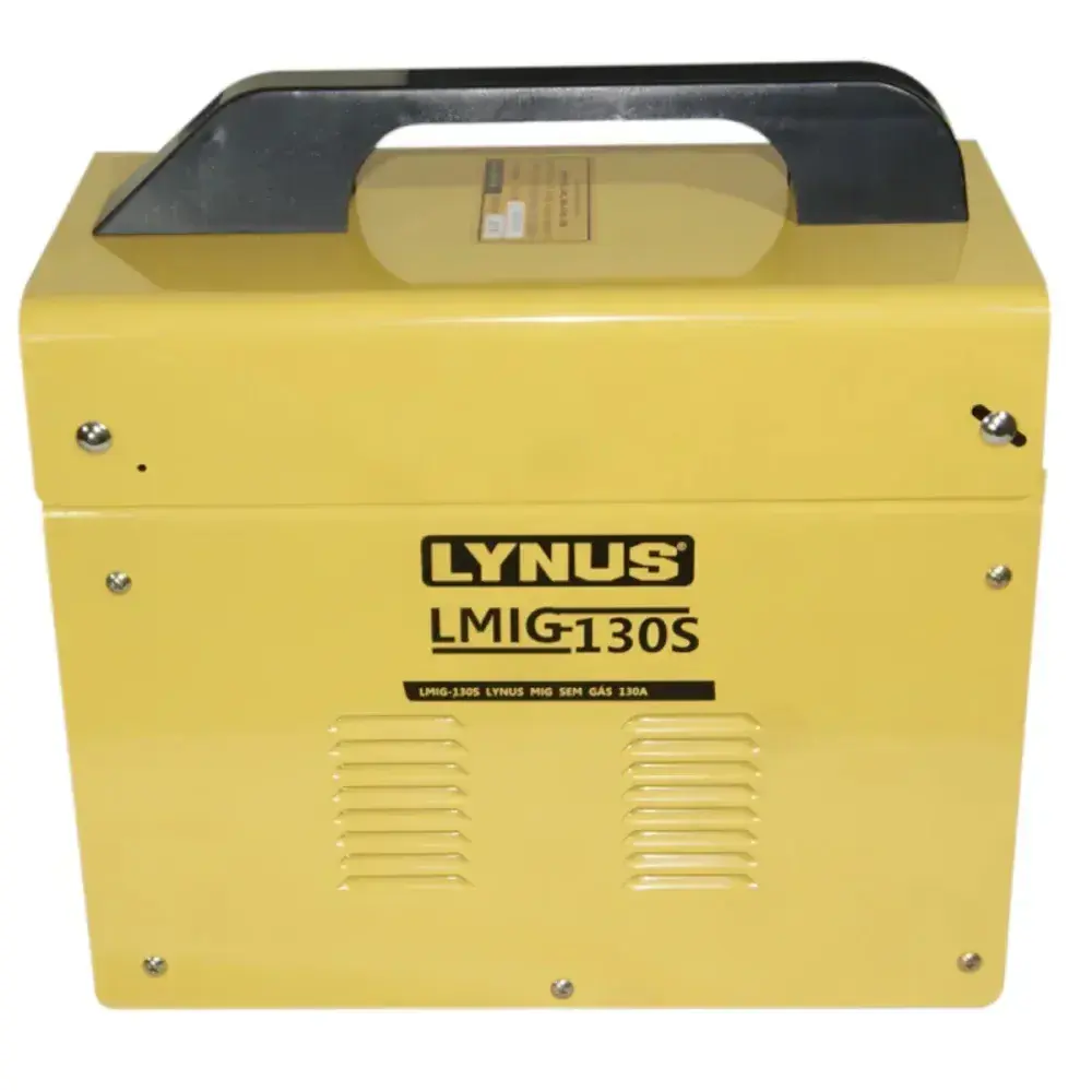 Máquina de solda mig sem gás LMIG-130S Lynus 220V — fotografia 5