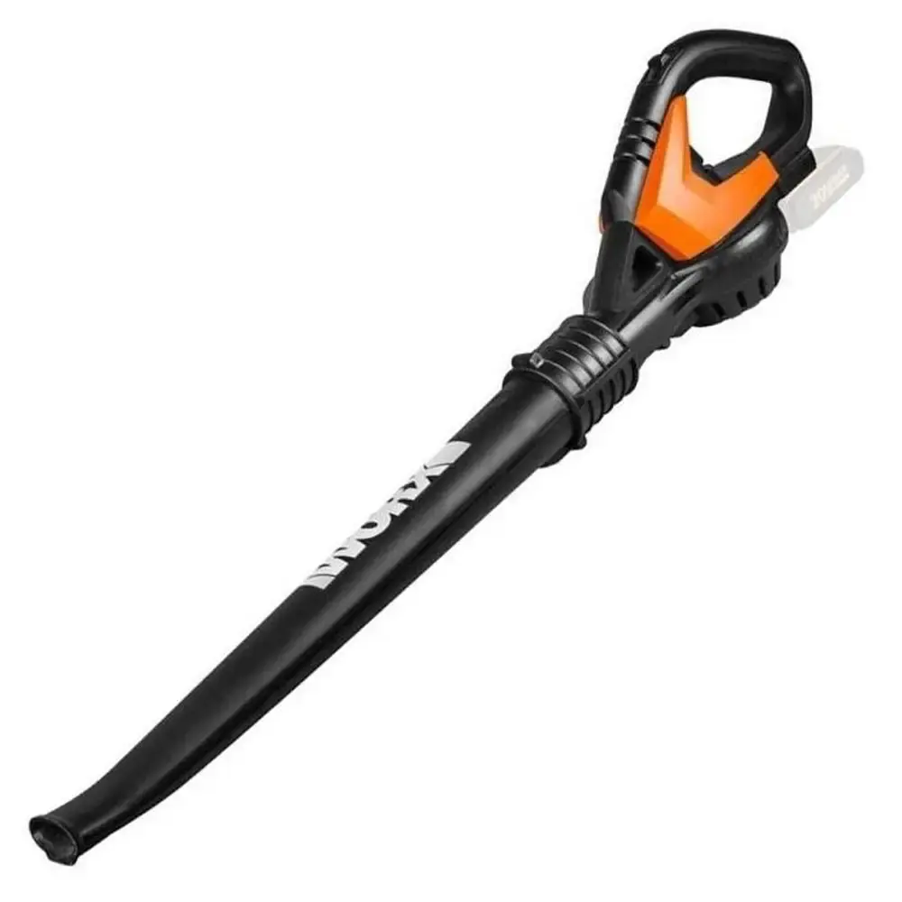 Cortador de grama com 2 baterias 20V e carrinho WG779E.2 soprador varredor 20V Worx — fotografia 3